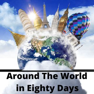 Cover art for Around The World in Eighty Days