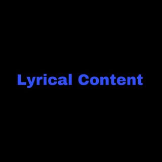 Episode 2 - Lyrical Content Podcast