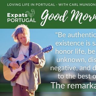 Curt Stump on Good Morning Portugal!
