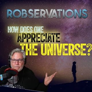 How does one appreciate the universe? (A Robservations Short Take)