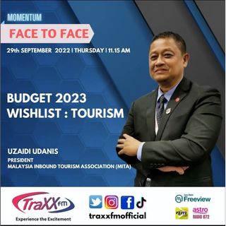Face to Face: Budget 2023 - Tourism Wishlist | Thursday 29th September 2022 | 11:15 am