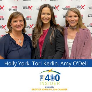 2021 GNFCC Nonprofit Award Winners: Holly York, North Fulton Community Charities and Amy O'Dell, Jacob's Ladder