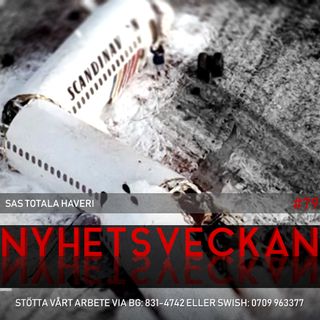 Nyhetsveckan #79 – SAS totala haveri, slösaktiga Malmö, hemlöse Rolf fick SD-hjälp