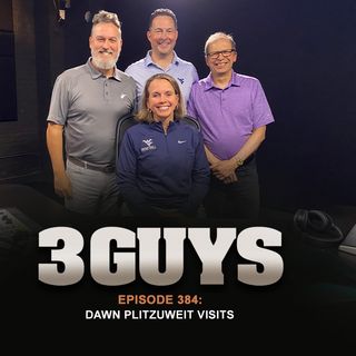 Three Guys Before The Game - West Virginia coach Dawn Plitzuweit Visits (Episode 384)