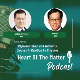 Representation and Warranty Clauses In Relation To Disputes