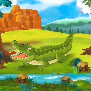 La piel del cocodrilo 🐊| Mitos y leyendas para niños
