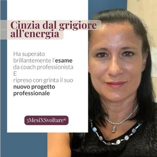Dal grigiore ad un nuovo progetto professionale: come Cinzia ha ritrovato la sua scintilla quotidiana