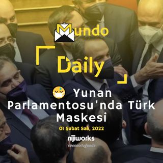 😷 Yunan Parlamentosu’nda Türk Maskesi
