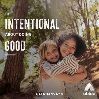 Intentionally Doing Good