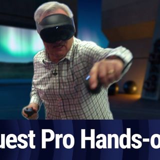 Tech Break: Meta Quest Pro Hands-On With Leo Laporte