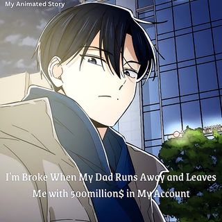 I'm Broke When My Dad Runs Away and Leaves Me with 500million$ in My Account