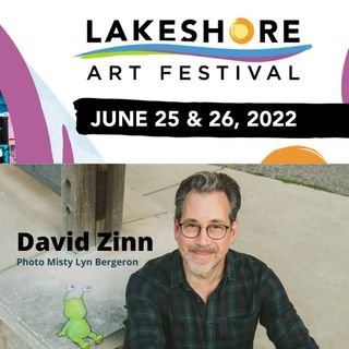 Street artist David Zinn to add excitement to Lakeshore Art Festival (June 25-26, 2022)