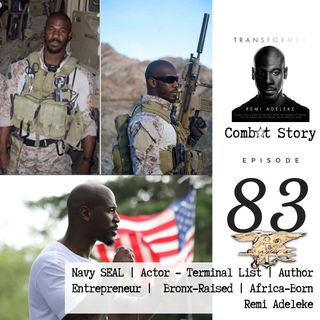 Becoming a Navy SEAL Not Knowing how to Swim | Terminal List | Actor | Author | Remi Adeleke | Combat Story Ep. 83