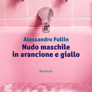 Alessandro Fullin "Nudo maschile in arancione e giallo"