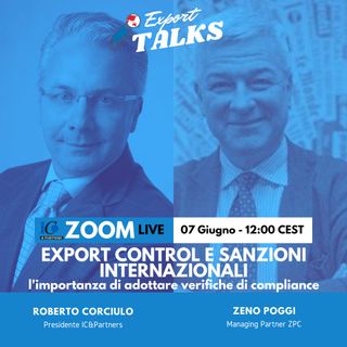 Export Talks - Export Control e Sanzioni Internazionali