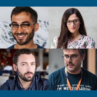 Panel: Collaborative asynchronous communication (Wojtek Ptak, Emanuela Damiani, Luca Sartoni, ZioBrando)
