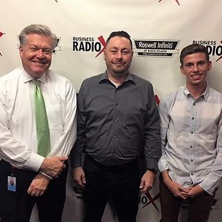Justin Hoffman with Agency Hydra and Jacob Andrews with Drone iVue