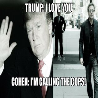Cohen officially broke up with Trump