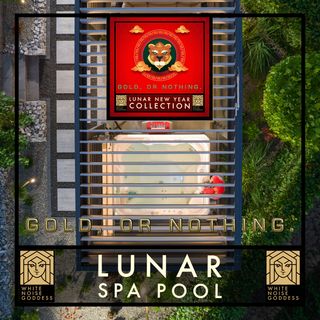 Lunar Spa Pool | Jacuzzi Hot Tub Ambience | Night Time Relaxation