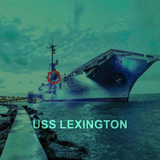 The Poltergals Visit the USS Lexington