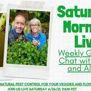 Saturday LIVE YT 6-26-2021 - Natural Garden Pest Control