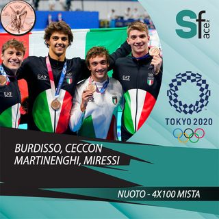 Tokyo 2020 - Puntata 18 (1° agosto) - 4x100 mista maschile di bronzo, scherma nel baratro