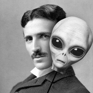 Nikola Tesla and the Spiders from Mars