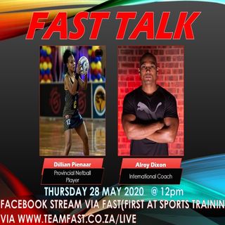 FAST Talk with Dillian Pienaar Pt 2
