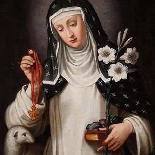 Santa Inés de Montepulciano, virgen dominica