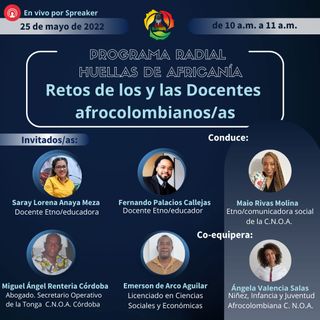 Retos de los y las docentes afrocolombianos/as