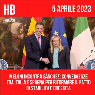 Meloni incontra Sánchez: convergenze tra Italia e Spagna per riformare il Patto di Stabilità e Crescita
