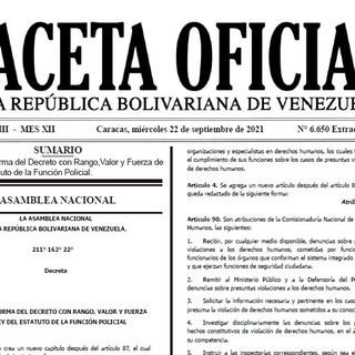 Ley Constitucional Antibloqueo para el Desarrollo Nacional y la Garantía de los Derechos Humanos Venezuela
