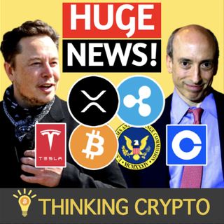 🚨 SEC CRYPTO SECURITIES ATTACK ON COINBASE, RIPPLE XRP, LBRY & ELON MUSK TESLA SELL BITCOIN ⚠️