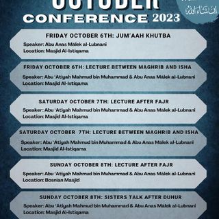 Oct 2023: Conference with UK Brothers