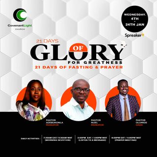 21 Days of Glory ( Evening Session)