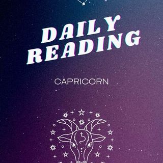 Capricorn daily message
