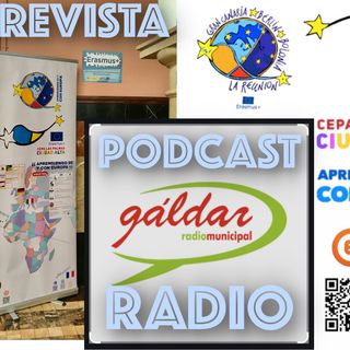 Entrevista a la coordinadora de Aprendiendo de y con Europa del CEPA Las Palmas Ciudad Alta en Radio Gáldar