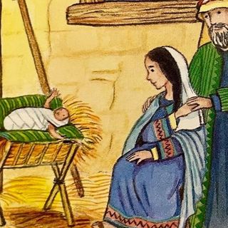 El NACIMIENTO del niño JESÚS 👶 NAVIDAD ✨ Historia de la Biblia para niños 🎄Cuento