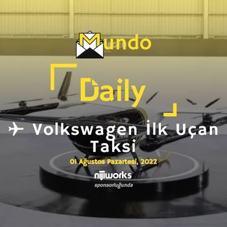 ✈︎ Volkswagen İlk Uçan Taksi