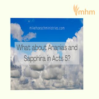 What about Ananias and Sapphira in Acts?