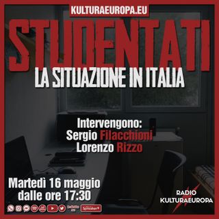 STUDENTATI , LA SITUAZIONE IN ITALIA