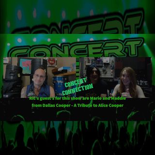 TCC Oct 21, 2020 Ric interviews Mario and Maddie from Dallas Cooper - A Tribute to Alice Cooper