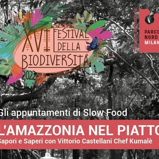 Sapori e Saperi dall'Amazzonia - Vittorio Castellani - Festival Biodiversità di Milano
