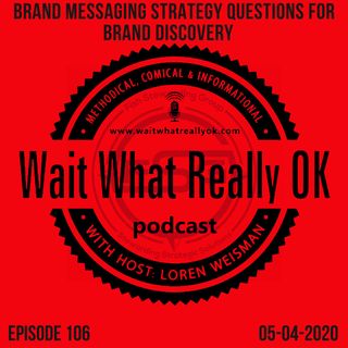 Brand Messaging Strategy Questions for Brand Discovery.