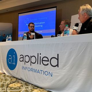 Broadcasting from the 2019 Applied Information Dealer Meeting