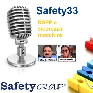 Safety33 webinar RSPP e sicurezza macchine con Claudio Delaini