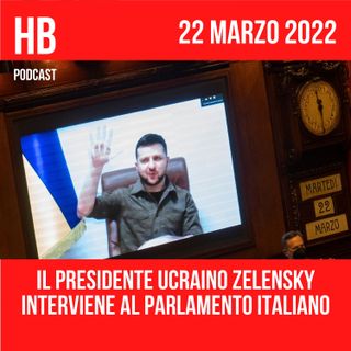 Il Presidente ucraino Zelensky interviene al Parlamento italiano