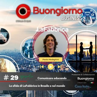 Business 29 Comunicare educando - La sfida di LaFabbrica in Brasile e nel mondo