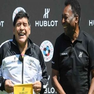 Espero podamos jugar juntos en el cielo: Pelé