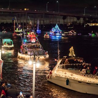 45 - Previewing the World Famous 61st Annual Christmas Boat Lane Parade with Event Chairman Jim Christiansen